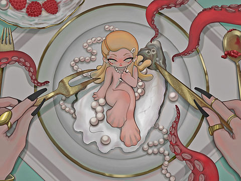 潮玩Funkiki插画