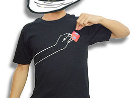 定制的其中部分印花个性反光