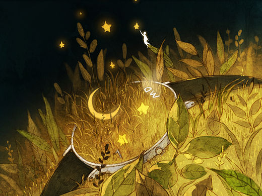 DW合作插画   带过程