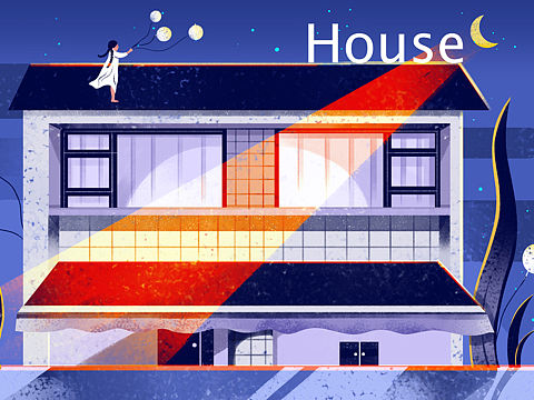 月亮的光（个人主页-ZMjgxNjA2NTI=） - 创作习作 - 站酷设计师阿桃桃原创素材 - 站酷ZCOOL