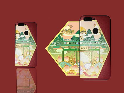 杭州西湖-苏东坡纪念馆系列插画文创产品设计