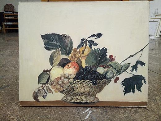 画的第一副油画，，，，临摹