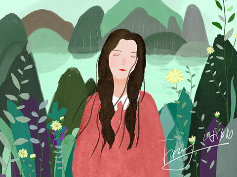我在这里，等风也等你