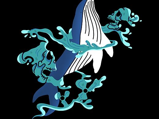 拒绝核污水排放海报