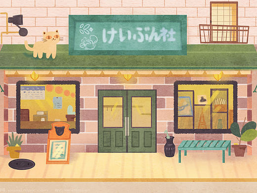 建筑插画