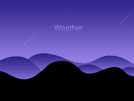 场景天气
