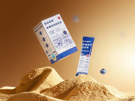 立方映像·产品摄影案例——谷掌柜奶茶粉｜静物拍摄
