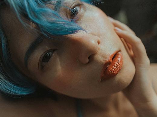 蓝色荒原（个人主页-ZNDAwMDk5MTI=） - 人像摄影 - 站酷设计师DAN籽籽原创素材 - 站酷ZCOOL