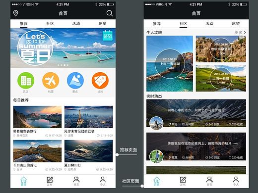 社交类旅游APP（原创）