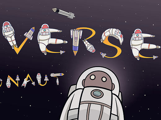 太空人英文字体（astronaut typeface）