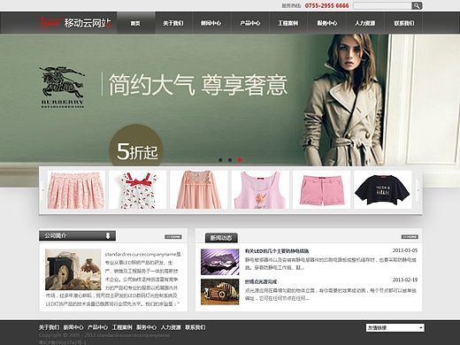 简约奢意网站