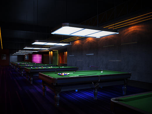 【原创】台球室