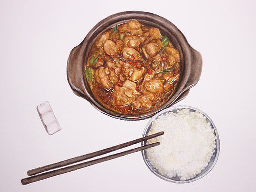 黄焖鸡