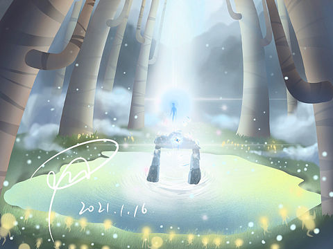 召唤（个人主页-ZNTAyNzM2MzY=） - 创作习作 - 站酷设计师CC陈铁柱原创素材 - 站酷ZCOOL