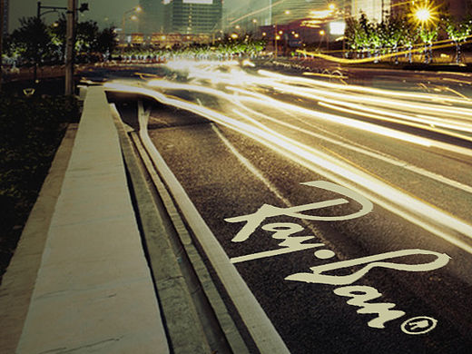 天猫双十二承接页海报 雷朋眼镜