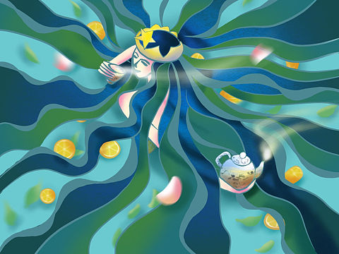 星巴克包装插画练习