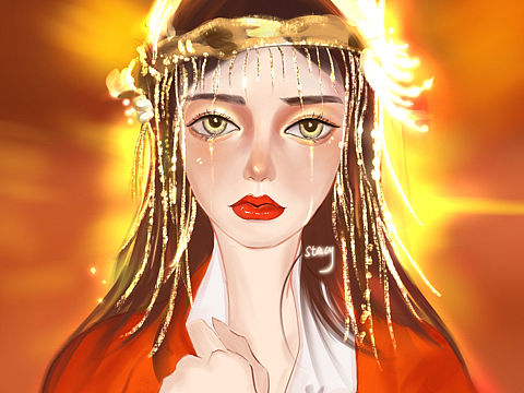 臨摹大神的畫（個(gè)人主頁-ZNTg5NjM1MDg=） - 藝術(shù)插畫 - 站酷設(shè)計(jì)師淺年_Sobrani原創(chuàng)素材 - 站酷ZCOOL
