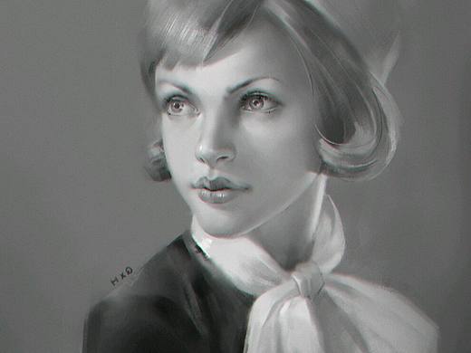 素描頭像2（個人主頁-ZNDYzODQ0ODg=） - 繪畫 - 站酷設(shè)計師覃湘華原創(chuàng)素材 - 站酷ZCOOL