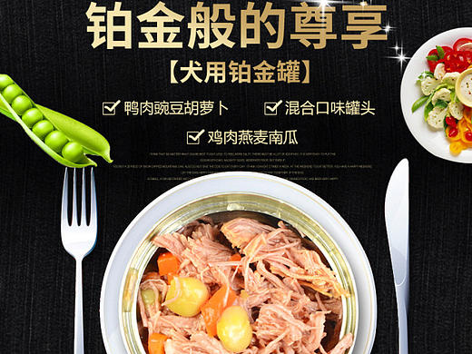 宠物类目狗狗零食狗罐头狗详情页