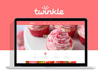 Twmnkle Cake WEB Design 