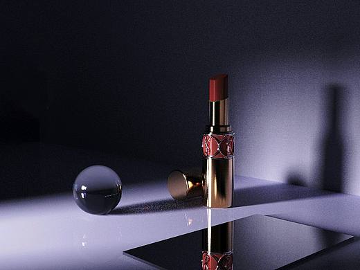 YSL口红渲染