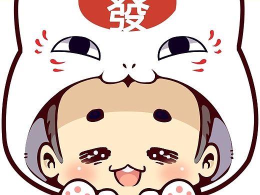 手绘卡通 萌猫咪