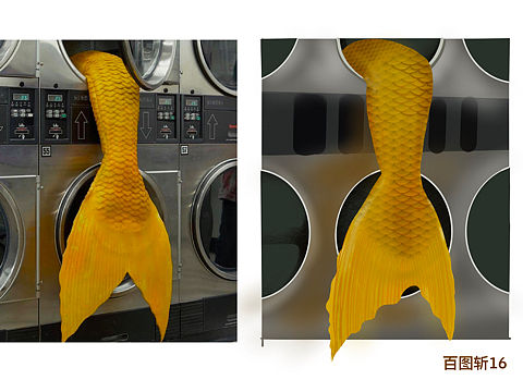 百图斩17-鱼尾巴（个人主页-ZNjAzMjM2OTI=） - 创作习作 - 站酷设计师春月廿二_陈太太原创素材 - 站酷ZCOOL