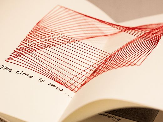 大学期间-手工书籍设计《线》LINES 及后续故事