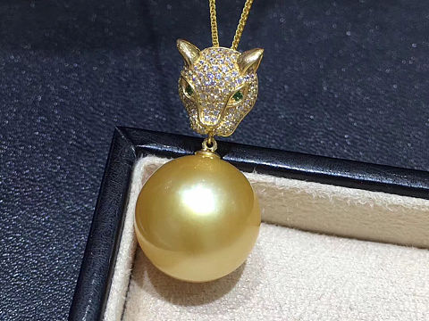 暴富（豹芙）珍珠吊坠