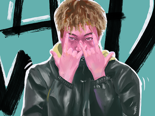 l4wudu procreate厚涂（个人主页-ZNDMwMjg2ODg=） - 新锐潮流插画 - 站酷设计师backnaked7原创素材 - 站酷ZCOOL