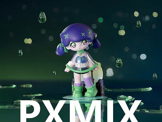 创意潮玩摄影丨泡泡玛特AZURA x 光影集