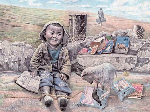 圆珠笔创作 《奢侈品》