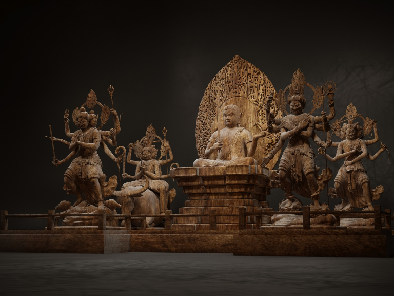 五大明王_如刚站酷ZCOOL