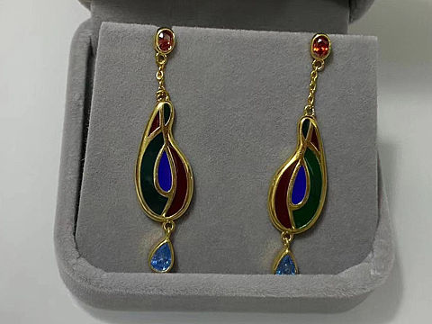 敦煌文化元素首饰设计