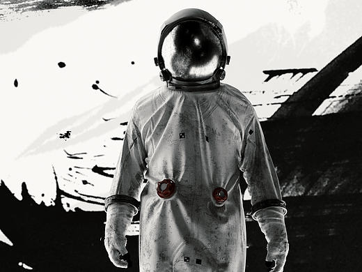 平面作品《Astronaut》