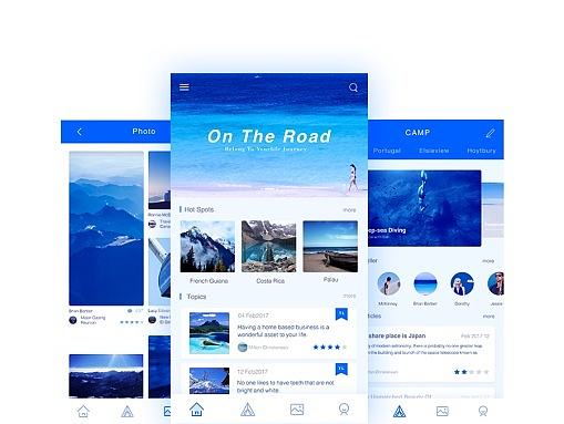 TRAVEL LOG 旅行日记APP