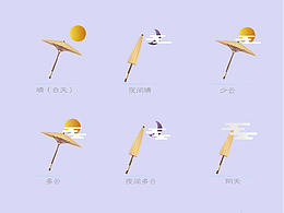 天气界面参考