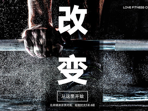 健身房海报