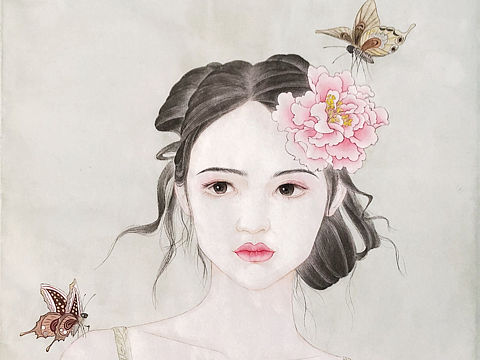 工笔人物——关于你的故事