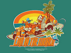 Car&nbsp;in&nbsp;the&nbsp;world夏日全套
