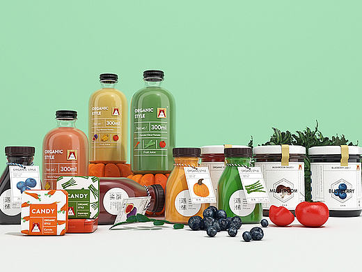 你好大海作品「 遇愫 organic style 」品牌设计 - 无负担的生活感，不止于爱！