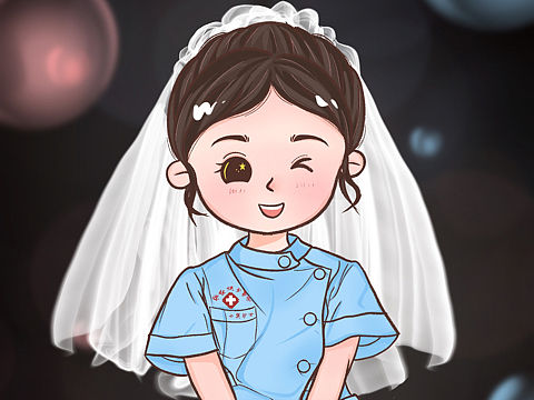 iPad 手绘护士小姐姐（个人主页-ZNDc2MjI1NjQ=） - 艺术插画 - 站酷设计师小樊爱画画原创素材 - 站酷ZCOOL