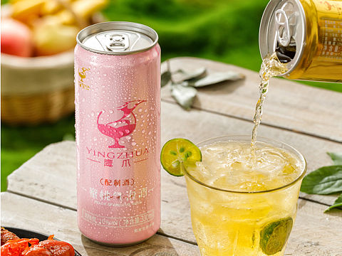果味气泡酒拍摄