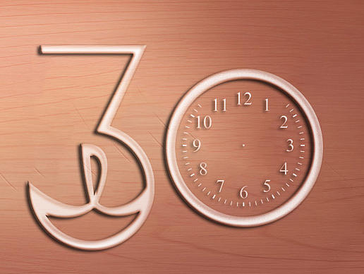 万达集团30周年庆LOGO