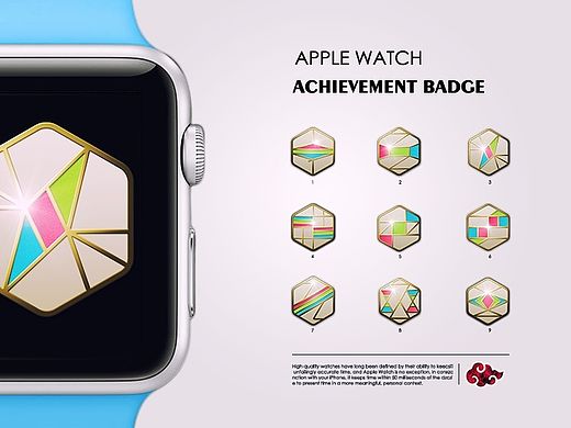 apple watch 奖励勋章