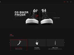 UEMO005企业网站展示一黑一白