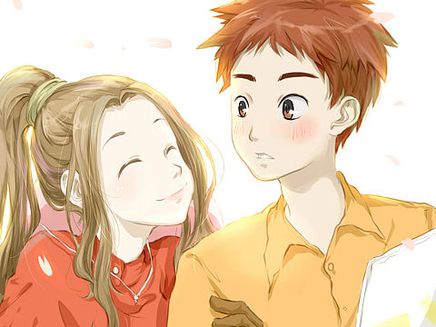 数码宝贝主角同人画