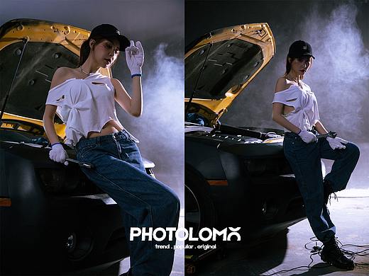 拽妹风写真照，现在修车妹都这么又辣又酷吗？