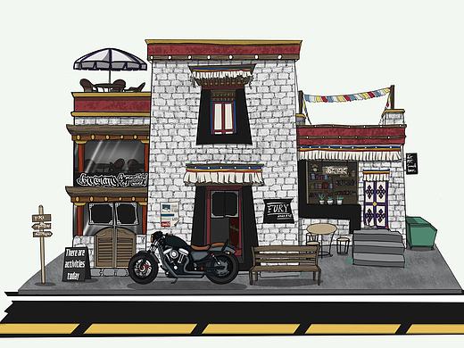 藏式风（个人主页-ZNTUzNjgxODA=） - 创作习作 - 站酷设计师FURY1376原创素材 - 站酷ZCOOL