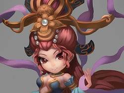 《Q版公主》（個(gè)人主頁-ZMzA3ODIyNA==） - 商業(yè)插畫 - 站酷設(shè)計(jì)師魚兒乖原創(chuàng)素材 - 站酷ZCOOL